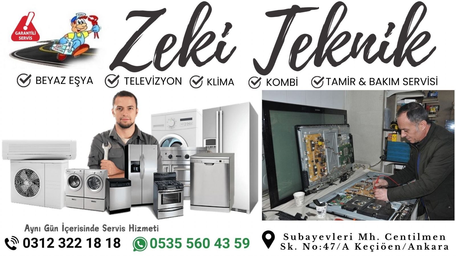 Subayevleri Arçelik Servisi